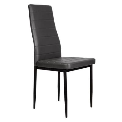 Стул AksHome Стул Romeo, серый, экокожа арт. ZN-202541