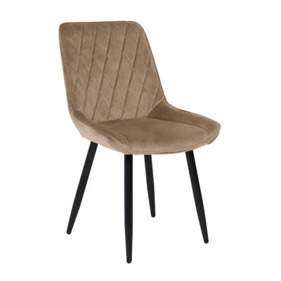 Стул AksHome Стул Nika, бежевый, велюр арт. ZN-126833