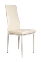 Стул AksHome Стул Romeo, кремовый, экокожа, цвет каркаса кремовый арт. ZN-126902