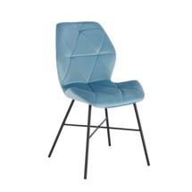 Стул AksHome Стул Pico, голубой, велюр арт. ZN-126868