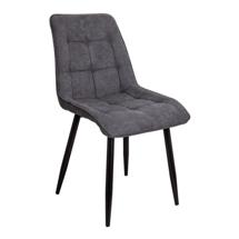 Стул AksHome Стул FRED, темно-серая ткань1701-30/черный арт. ZN-381489