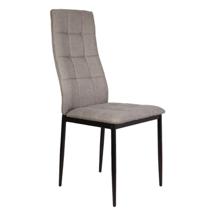 Стул AksHome Стул Sky, бежевый, ткань, цвет каркаса черный арт. ZN-126939