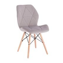 Стул AksHome Стул Rio, светло-серый, велюр арт. ZN-126888