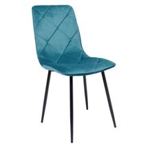 Стул AksHome Стул Mira, морской, велюр арт. ZN-126826