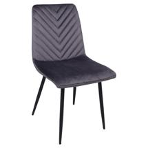 Стул AksHome Стул Violin, темно-серый, велюр арт. ZN-127003
