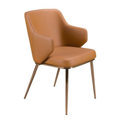 Стул Angel Cerda Стул 4162 из коричневой экокожи арт. 299746