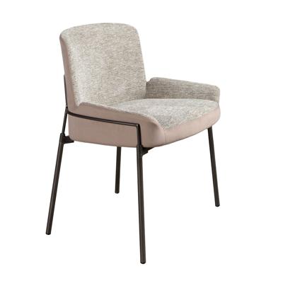 Стул Angel Cerda Стул 4171 из серой ткани и коричневого бархата арт. 273112