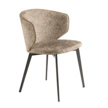 Стул Angel Cerda Стул 4240 с обивкой из коричневой мраморной ткани арт. 469905