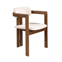 Стул Angel Cerda Стул 4194 из ткани белого цвета арт. 423545