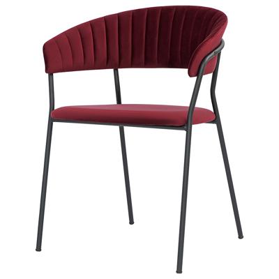 Стул Bergenson Bjorn Стул stefany, велюр, винный арт. BB0000115