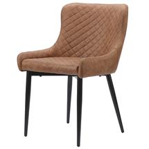 Стул Bergenson Bjorn Стул calvin, экокожа, светло-коричневый арт. BECH-CAMF7
