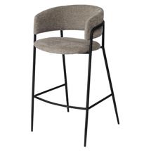 Стул Bergenson Bjorn Стул барный helning, мягкий шенилл, капучино арт. BB0000660