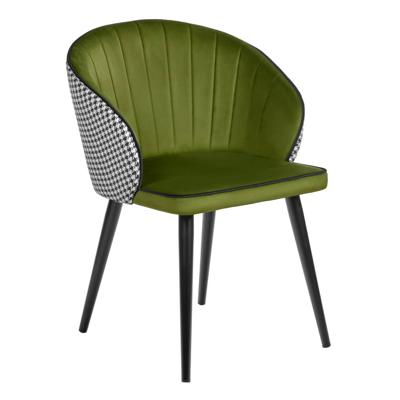 Стул Bradexhome Стул Paola зеленый с жаккардом арт. RF 0258