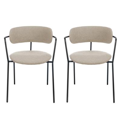 Стул Bradexhome Комплект из 2-х стульев Ant букле латте арт. RF 0863P