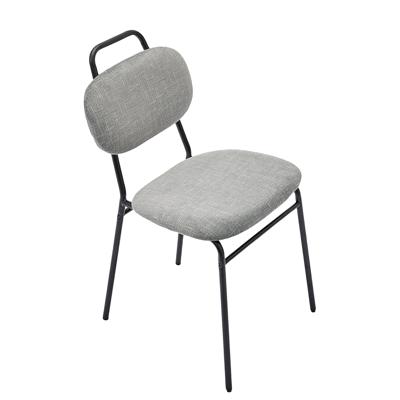 Стул Bradexhome Стул MOLLY разборный черный каркас серое сиденье арт. FR 1067