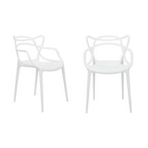 Стул Bradexhome Комплект из 2-х стульев Masters белый арт. FR 0215P