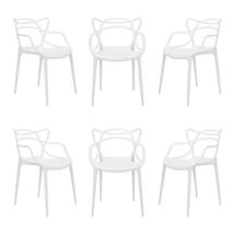 Стул Bradexhome Комплект из 6-ти стульев Masters белый арт. FR 0215S