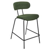 Стул Bradexhome Стул полубарный Ant букле зеленый арт. RF 0865