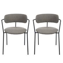 Стул Bradexhome Комплект из 2-х стульев Ant букле серый арт. RF 0864P