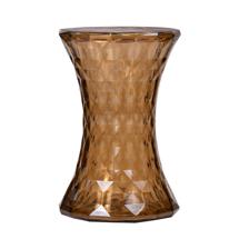 Стул Bradexhome Стул-пуф Stone прозрачный янтарный арт. FR 1081