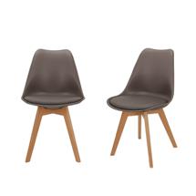 Стул Bradexhome Комплект из 2-х стульев Eames Bon латте арт. FR 0216P