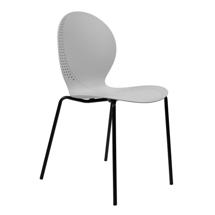 Стул Bradexhome Стул Wave серый с черными ножками арт. FR 1065