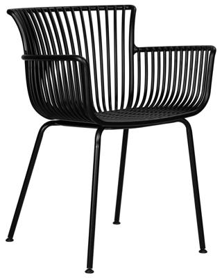 Стул DOBRIN Стул обеденный DOBRIN ROSS, черный (B-03) без подушки арт. LMZL-PP778F_M_B-03