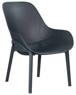 Стул DOBRIN Кресло DOBRIN LONZO, антрацит (GR-12) с УФ-защитой арт. LMZL-PP756_P_GR-12