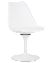 Стул DOBRIN Стул обеденный DOBRIN TULIP, белое основание, цвет белый (W-02) арт. LMZL-PP635E