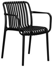 Стул DOBRIN Стул обеденный DOBRIN WALTER ARM, черный (B-03) арт. LMZL-PP776A_P_B-03