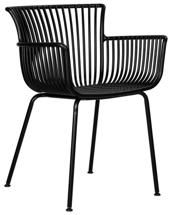 Стул DOBRIN Стул обеденный DOBRIN ROSS, черный (B-03) без подушки арт. LMZL-PP778F_M_B-03