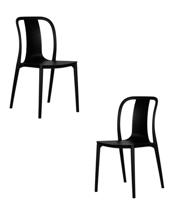 Стул DOBRIN Набор 2 шт Стул обеденный DOBRIN ADAM, черный арт. LMZL-PP669-N2_P_black