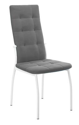 Стул DikLine ГАЛС-М каркас белый/ B22 GREY арт. 00-00058163
