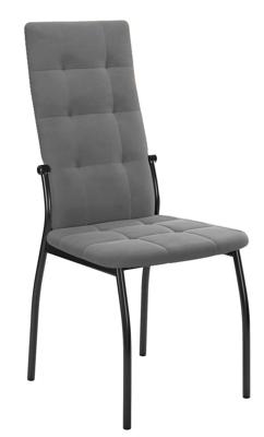 Стул DikLine ГАЛС-М каркас черный/ B22 GREY арт. 00-00058164