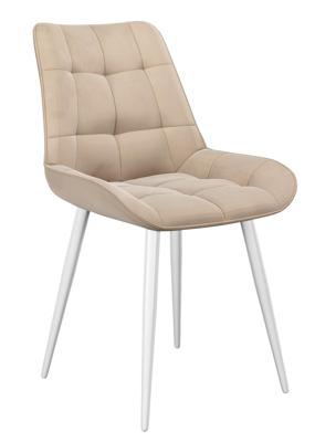 Стул DikLine 206М B03 BEIGE, ножки белые арт. 00-00062223