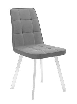 Стул DikLine 207 B22 GREY /ножки белые арт. 00-00062509