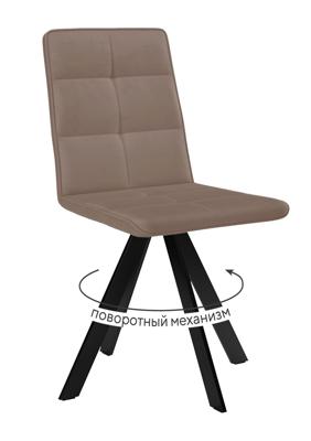 Стул DikLine 230 поворотный B5 LATTE, ножки черные арт. 00-00066555