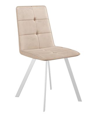 Стул DikLine 280 B03 BEIGE, ножки белые арт. 00-00068988