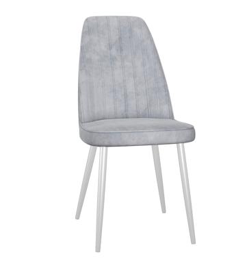 Стул DikLine 326 B22 GREY, ножки белые арт. 00-00074244