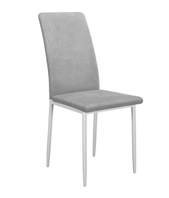 Стул DikLine 272 B22 GREY, ножки белые арт. 00-00079502