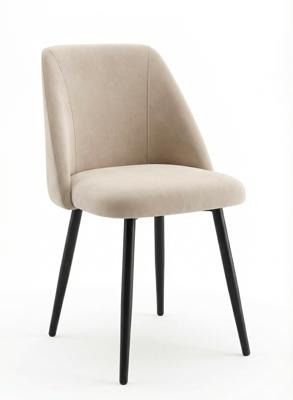 Стул DikLine 335 B03 BEIGE, ножки черные арт. 00-00084734