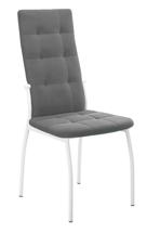 Стул DikLine ГАЛС-М каркас белый/ B22 GREY арт. 00-00058163
