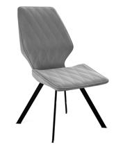 Стул DikLine 242M B22 GREY/ ножки черные арт. 00-00062066
