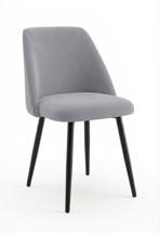 Стул DikLine 335 B22 GREY, ножки черные арт. 00-00084735