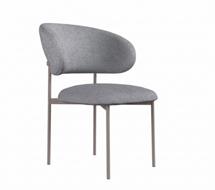 Стул DikLine 201 NS10 GREY, ножки капучино арт. 00-00086943