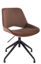 Стул Everprof Стул обеденный Everprof Oscar (Оскар) Ткань Шоколадный арт. ZN-433978