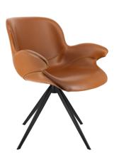 Стул Everprof Обеденное кресло Everprof Aurora (Аврора) Экокожа Коричневый арт. ZN-434073