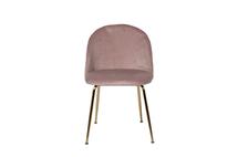 Стул Garda Decor 30C-301-1G LPI Стул велюр пепельно-розовый, мет.ножки 50*53*77см арт. 30C-301-1G LPI