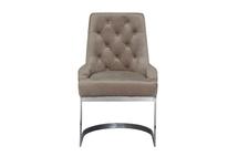 Стул Garda Decor 76AR-6210-BGR Стул велюр бежево-серый/темный хром 65*61*93см арт. 76AR-6210-BGR