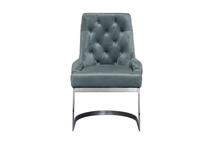 Стул Garda Decor 76AR-6210-MT Стул велюр мятный/темный хром 65*61*93см арт. 76AR-6210-MT